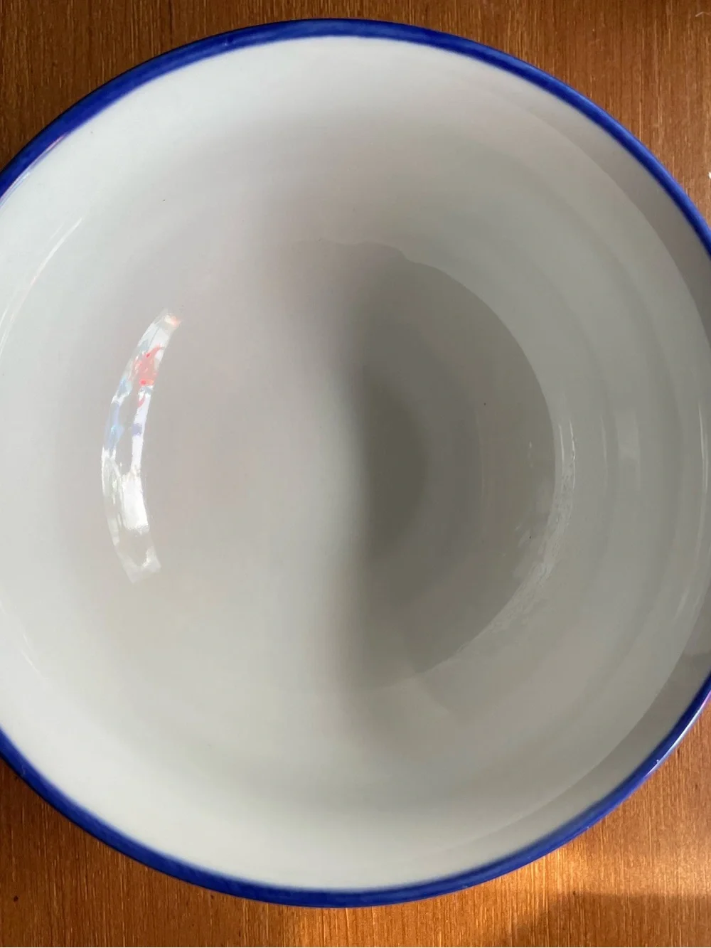 Pottery Barn Ceramic Elsie Bowl Discontinued Replacement Piece - Blue Floral 6